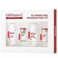 Cell Fusion C Набор TA Toning Peel Trial Kit Мини из 4 Шагов, 9+2+6+2 мл