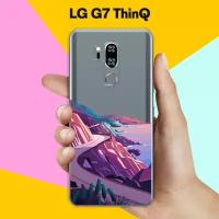 Силиконовый чехол на LG G7 ThinQ Горы 20 / для ЛДжи Джи 7 СинКу