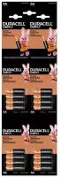 Батарея Duracell Simply LR6-4BL MN1500 AA (промо:4x4) (16шт)