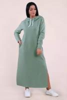 Платье Руся, размер 56, зеленый