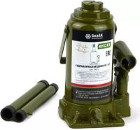 Домкрат бутылочный гидравлический БелАК ЭКО БАК.70019 (15 т) темно-зеленый