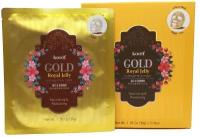 Гидрогелевая маска для лица с золотом и маточным молочком Koelf Gold & Royal Jelly Mask (2шт)