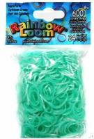 Rainbow Loom Резиночки для плетения браслетов RAINBOW LOOM, коллекция Перламутр - Карибы, зеленый B0158