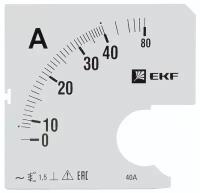 Шкала сменная для A961 40-5А-1,5 EKF PROxima