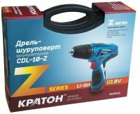 Дрель-шуруповерт аккумуляторная Кратон CDL-10-Z