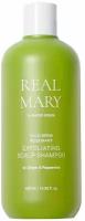 RATED GREEN Глубоко очищающий и отшелушивающий шампунь с соком розмарина REAL MARY COLD BREWED ROSEMARY EXFOLIATING SCALP SHAMPOO 400мл