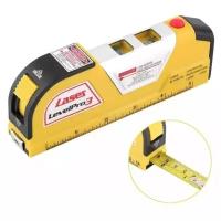 Лазерный уровень / рулетка / на батарейках / EF Laser Level Pro 3+