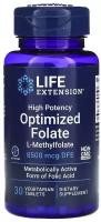 Таблетки Life Extension Optimized Folate