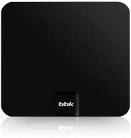Антенна комнатная цифровая активная BBK DA19, черный, DVB-T2, коэффициент усиления 25 dB