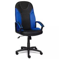 Кресло компьютерное Tetchair TWISTER экокожа черный синий