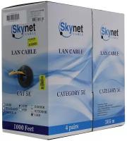 Кабель витая пара SkyNet Premium CSP-UTP-LSZH-4-CU (медь) 4х2х24AWG CAT5e Ø 0,51мм LSZH / оранжевый - 50м
