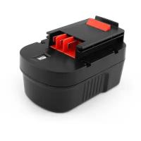 Аккумуляторная батарея (аккумулятор) TopOn для электроинструмента Black & Decker BDG14SF-2 14.4V 1.5Ah Ni-Cd