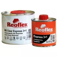 Быстросохнущий лак Reoflex RX C-06 MS 3+1 Clear Express 0,5 л. с отвердителем 0,17 л