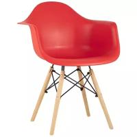 Кресло стул груп EAMES W, желтое