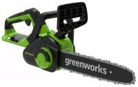 Аккумуляторная пила Greenworks G40CS30IIK2 c АКБ 2 Ач и ЗУ