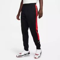 мужские брюки NIKE, Цвет: черный/темно-красный, Размер: M
