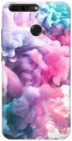 Силиконовый чехол Розово-голубой дым на Sony Xperia L1 / Сони Иксперия Л1