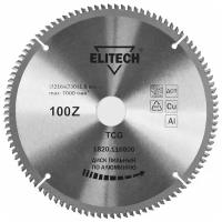 ELITECH 1820.116600 Диск пильный, далюминия, ф216х30 100зуб