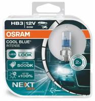 Osram Автолампа HB3 (60W 12V) Cool Blue Intense (Duobox) 2шт+ QR код подлинности 9005CBN-HCB