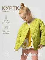 Куртка Loomknits, размер 92, зеленый