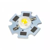 Мощный светодиод ARPL-Star-3W-BCX45 White (Arlight, STAR type)