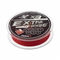 Шнур Helios Extrasense X3 PE Red 92m 2/32LB 0.25mm