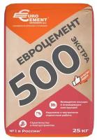 Цемент Евроцемент М-500 Д0 ЦЕМ I 42,5 Н 25кг