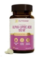 ALPHA LIPOIC ACID (альфа-липоевая кислота) NUTRAWAY 60 таблеток