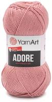 Пряжа для вязания YarnArt 'Adore' 100гр 280м (100% акрил с эффектом анти-пиллинга) (365 розовый), 5 мотков