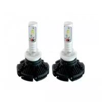 Светодиодные лампы X3 Led Headlight ZES 50W/6000lm/H27/880 пара