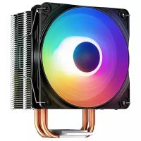 Кулер CPU DEEPCOOL GAMMAXX 400K (универсальный, 130W, 27 dB, 500-1500 rpm, 120мм, 4pin, медь+ алюминий, подсветка) RTL