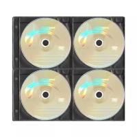 Конверт для CD на 8 компакт-дисков CD-DVD чёрный - 100шт