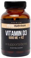 Premium Vitamin D3 + K2 капс