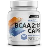 Atlecs BCAA 2.1.1, 360 caps (360 капсул)