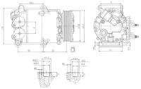 Компрессор кондиционера LUZAR LCAC 1010