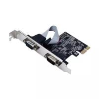 Контроллер RS232 Orient XWT-PE2SV1 PCI-Express на 2 COM порта 9M ASIX AX99100