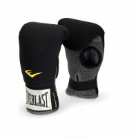 Боксерские перчатки Everlast снарядные Neoprene Heavy Bag Gloves черные S/M