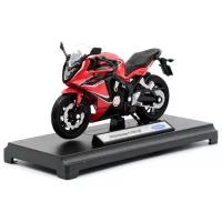 Модель мотоцикла Welly 1:18 Honda CBR650F, в коробке (12853P)