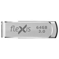 Флешка 64Gb Flexis RS-105 USB 3.0 серебристый