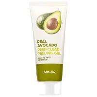 Farmstay пилинг-гель для лица Deep Clear Peeling Gel Real Avocado, 100 мл