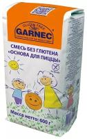 GARNEC Гарнец смесь для выпечки без глютена "Основа для пиццы" 600г