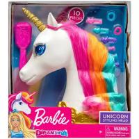 18-62860 Barbie Dreamtopia Голова Единорога для причесок