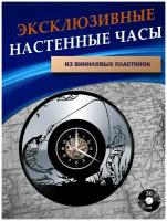 Часы настенные из Виниловых пластинок - Бильярд (без подложки)