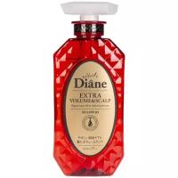 Moist Diane Extra Volume & Scalp Шампунь кератиновый без силиконона и сульфатов с аргановым маслом Объем и уход за кожей головы 450 мл