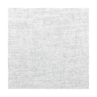 784 (802) Ткань для вышивания равномерка белая, 500*147см 100% хлопок 30ct, 5 м