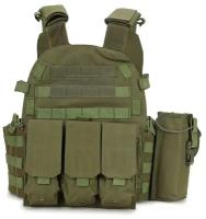 Тактический жилет - разгрузка Molle SC6094 green