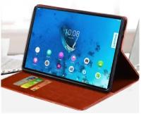 Чехол-обложка для Lenovo Tab 2 A10-70L / A10-70F MediaTek MT8732/10.1 из высококачественного материала с визитницей и держателем руки и тр