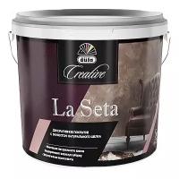 Декоративное покрытие Dufa Creative La Seta, argento, 1 кг