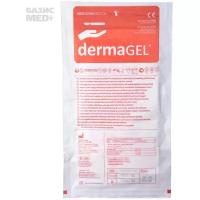 Перчатки хирургические Kanam Latex Industries Pvt. Ltd (India) Перчатки dermaGEL хирургические, размер 8,0 натуральный латекс с внутренним безлатексным слоем, неопудренные текстурированные, стерильные, 50