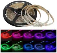 Светодиодная лента SMD5050-60LED-IP65-RGB 5 Вольт 5м. - Цвет свечения:RGB